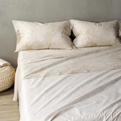 Completo lenzuola Aurora di Caleffi per letto Matrimoniale AB990 - Immagine 1 di 2