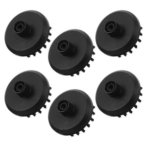  6 Pezzi Spazzola Pulizia Motore a Vapore Testine di Ricambio Pulitore per Superfici Dure - Foto 1 di 12