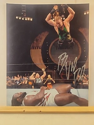 WWE Rob Van Dam RVD SIGNED 8X10 ORIGINAL PHOTO Auto Autographed  - Image 1 of 2