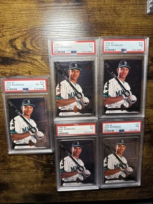 SP ALEX RODRIGUEZ 1994 LÁMINA #15 LOTEX5 PSA 7 y PSA 6 Foto 1 de 4
