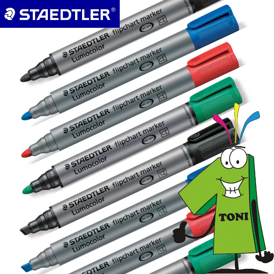 Staedtler Lumocolor Flipchartmarker 356 356B Flipchart Marker