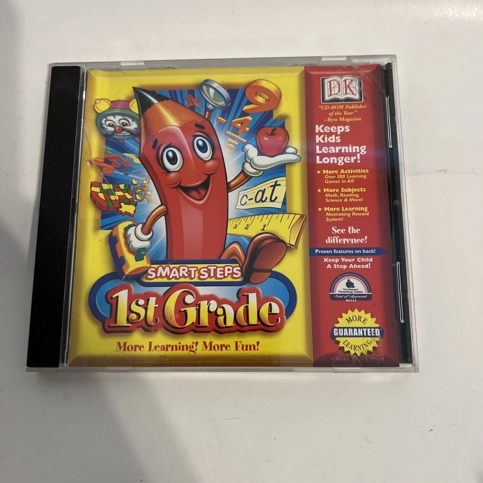 Smart Steps 1st Grade Learning Software 1999 - Image 1 of 1