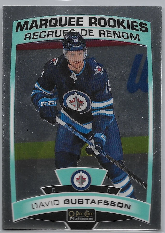 2019-20 David Gustafsson O-Pee-Chee OPC Platinum Marquee Rookie RC # 157 - Image 1 of 1