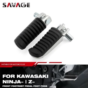 Reposapiés delantero Pedal Estriberas para KAWASAKI ER6N VERSYS 650 1000 NINJA ZX 6R 12R - Imagen 1 de 13