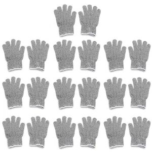 10Pair XL Safe Cut Resistant Gloves Food Grade Level 5 Protection For Kitchen Oy - Picture 1 of 1