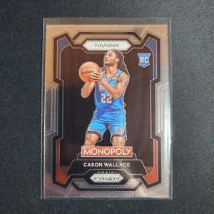 Cason Wallace RC - 2023-24 Panini Prizm MONOPOLY #63 OKC Thunder L15 - Picture 1 of 2