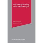 Critical Path Analysis and Linear Programming (Texts in - Paperback NEW Wisniews