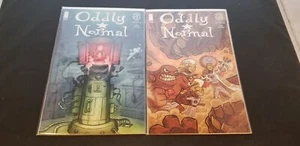 Oddly Normal Comic Book Lot Issue #9 And #10 Bagged & Boarded All NM Condition - Picture 1 of 2
