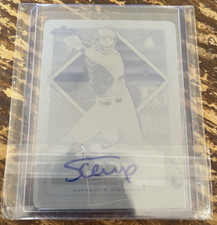 2016 Leaf Perfect Game Autographs Printing Plates Black BA213 Mason Doolittle /1