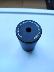 Airgun Capital 1/2-20 UNF .25 / .30 Cal Suppressor Moderator Silencer - Picture 1 of 3