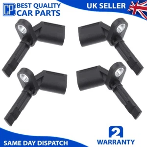4X FRONT & REAR ABS SENSOR FOR AUDI A4 B8 A5 A6 4G A7 A8 Q5 8R VW PHEATON - Picture 1 of 10