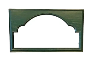 4 insertos de repuesto catedral Amarr panel corto puerta de garaje amarr verde cazador - Imagen 1 de 6