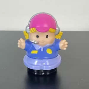 Fisher Price Little People STEWARDESS PILOTA RAGAZZA Elicottero Elicottero #2 - Foto 1 di 6