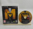 METRO LAST LIGHT PlayStation 3 PS3 Case and Disc game
