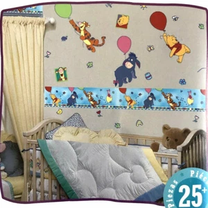 Pegatinas de pared Disney Winnie Pooh Piglet Tigger Eeyore globos Jumbo Stick Ups - Imagen 1 de 5