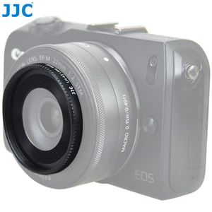 JJC Objektivhaube für Canon EOS M EF-M 22 mm f/2 STM Objektiv als EW-43 passt Filter oder Kappe - Bild 1 von 3
