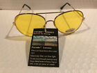 CLASSIC VINTAGE Style Day Night DRIVING RIDING Yellow Lens SUNGLASSES Ships Fast