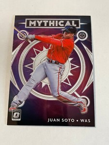 Juan Soto 2020 Panini Donruss Optic Mythical Insert M-13 Washington Nationals