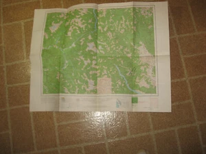 Betonschnitt National Forest Washington Karte 1962 Forest Service 22x28 - Bild 1 von 5