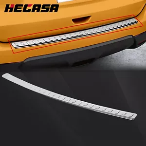 Cubierta protectora de parachoques trasero cromada para Nissan Rogue 2014-2020 arañazos exactamente nueva - Imagen 1 de 13