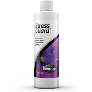 Seachem Stress Guard 250mL Fish Antiseptic Reduces Stress Promotes Healing - Picture 1 of 2