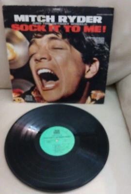 Mitch Ryder & The Detroit Wheels Sock It to Me Vinyl LP Record Album - Image 1 of 3