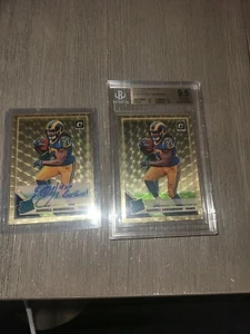 2019 Donruss Optic Darrell Henderson Gold Vinyl 1/1 sowohl Auto als auch nicht Auto - Bild 1 von 4