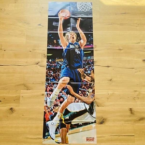 Huge Dirk Nowitzki 173cm Poster Basketball Doncic Jordan Vintage NBA Trikot 195 - Bild 1 von 6