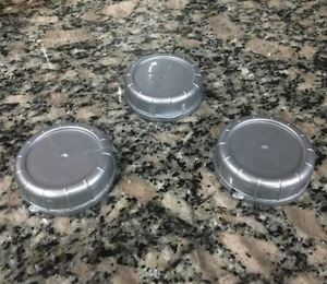 Ersatz Glas Milchflaschendeckel 48 mm Kappen für Libbey & Stan-Pac 3, silber NEU - Bild 1 von 3