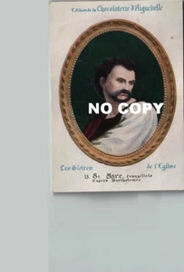 Chromo Chocolat d'AIGUEBELLE - Les glires de l'église: SAINT-MARC - Bild 1 von 2