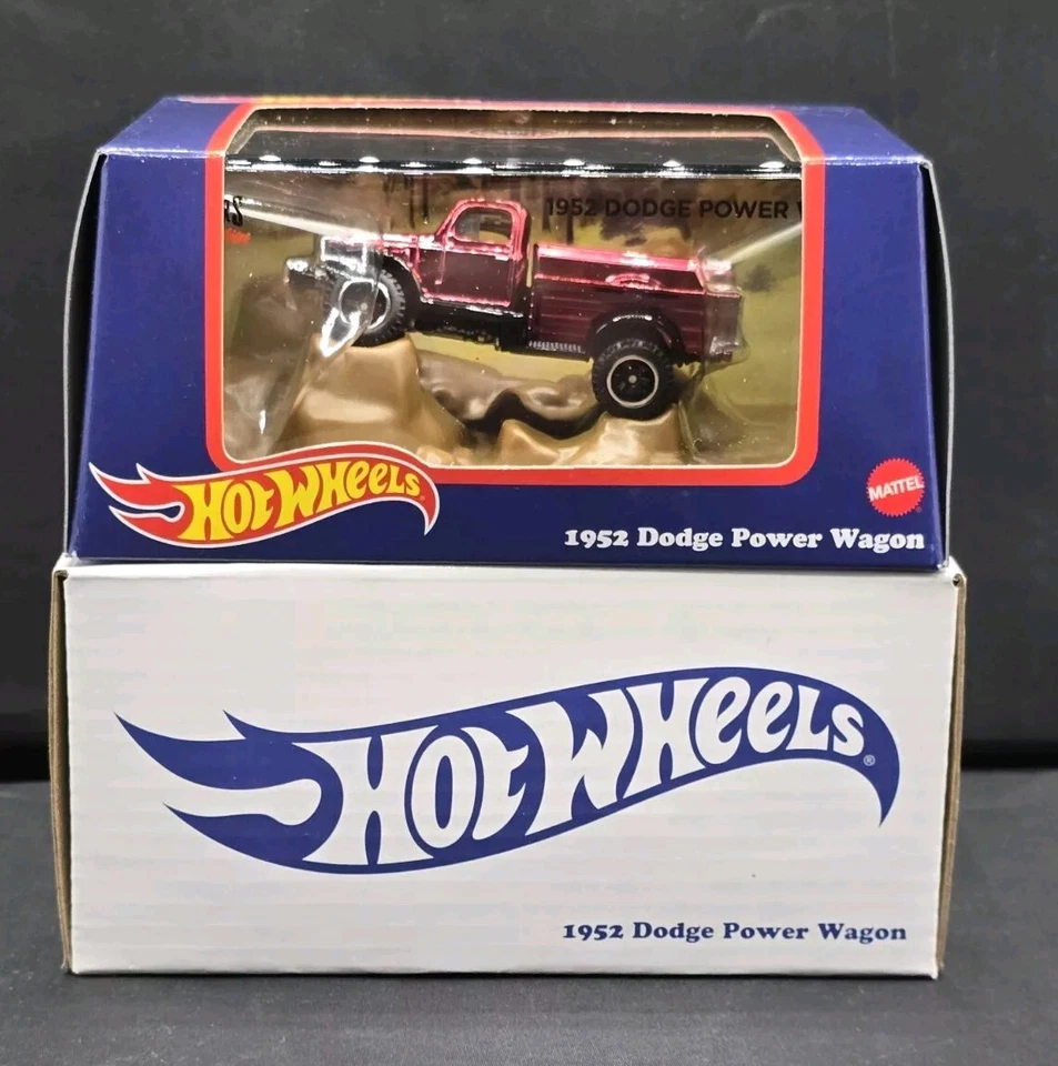 2021 Hot Wheels Redline Club RLC 1952 Dodge Power Wagon Red Diecast NEW  - Image 1 of 4