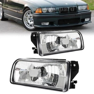 For 92-98 BMW E36 318i 318ti 323i 328i Replacement Fog Light Lens Clear Housing - Picture 1 of 9