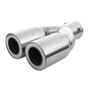 Universal Doble Escape Punta de Corte para Skoda Fabia Octavia Magnífico Yeti - Imagen 1 de 6