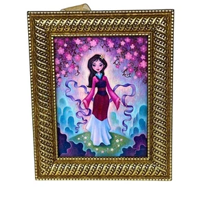 Disney Mulan Wonderground Gallery Late Blossoms Mini Giclée Art Jeramiah Ketner - Picture 1 of 10