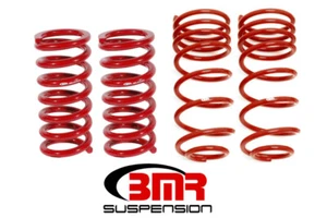 For 1982-1992 Camaro Firebird BMR Lowering Spring Kit 1.25" Drop Set Of 4 Red - Picture 1 of 2