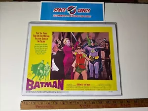 Original Batman 1966 Lobby Card 66/281 14 X 11 Catwoman Joker Penguin Riddler - Picture 1 of 4