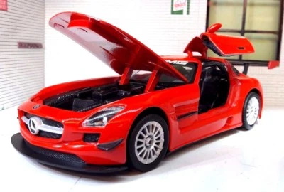 Mercedes SLS Class AMG GT3 Red 2011 73356 Detailed Diecast 1:24 Scale Model Car - Image 1 of 4