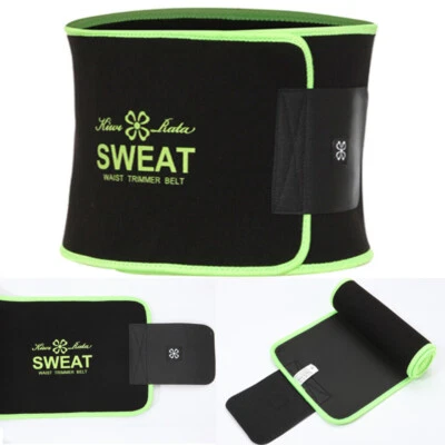 Recortadora de cintura para mujeres pérdida de peso sudor cintura entrenador estómago envoltura cinturón modelador Foto 1 de 4