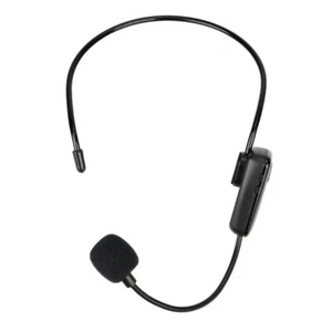 FM Microphone Headset with Microphone Support 87.5MHz-108MHz Radio FM - Picture 1 of 6