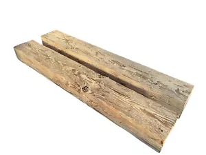 Altholz Antikholz Balken Träger gedämpft gehackt Holz Bretter Sicht Dachstuhl - Bild 1 von 2
