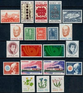 NORUEGA. 1973. Juego año. VF MNH (YS1743) - Imagen 1 de 1