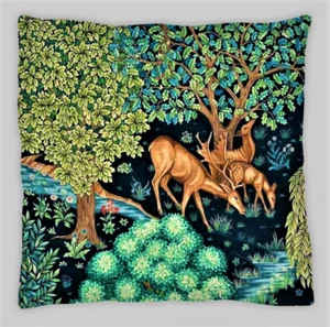 William Morris Style Double Sided Cushion Covers 45x45cm (18x18) - Picture 1 of 2