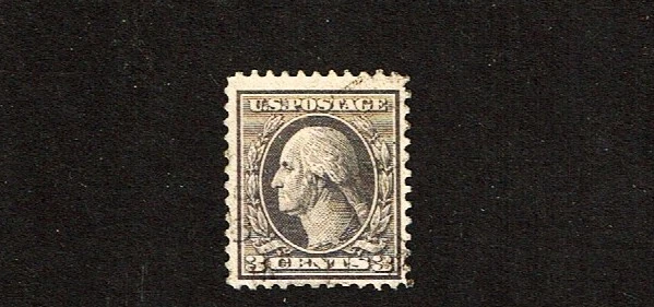 1917-19 U.S. Regular Issue 3c Washington p.11 Sc#502 Ty II  Used - Image 1 of 1