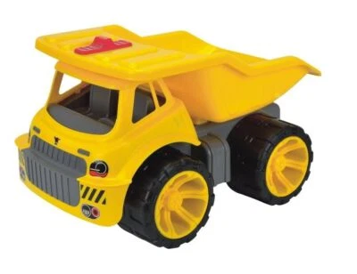 BIG KINDER SPIELZEUG POWER WORKER MAXI TRUCK LKW - MULDENKIPPER SOFT REIFEN - Bild 1 von 4