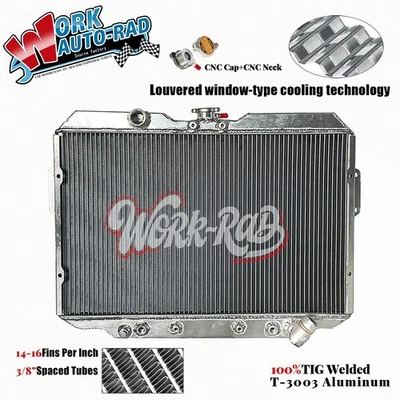 Cooler Aluminum Radiator For Mitsubishi Starion Plymouth Conquest Chrysler/Dodge - Image 1 of 4