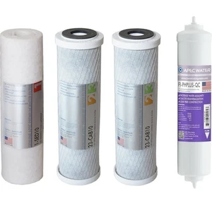 APEC 90 GPD Stufe 1-3 & 6 Ersatzfilter Set für Ultimate Serie Alkaline R... - Bild 1 von 10