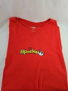 Awana Clubs T-Shirt Herren 3XL rot Funken Grafikdruck Christentum guter gebrauchter Zustand - Bild 1 von 5