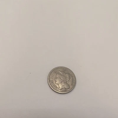 1881 3 Three Cent Nickel - Fine !! - Image 1 of 2