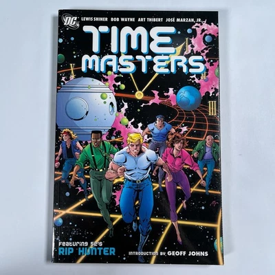 Time Masters TPB Graphic Novel DC Comics Lewis Shiner OOP Rare Bob Wayne - Image 1 of 4