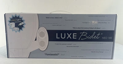 Bidé LUXE Neo 185 Bidé Doble Modos de Lavado con Perilla Blanco Ergonómico - Sellado Foto 1 de 4